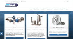 Desktop Screenshot of fabobombas.com.br